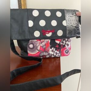 Desigual Ibiza Flower Geometric Cross-Body Bag READ